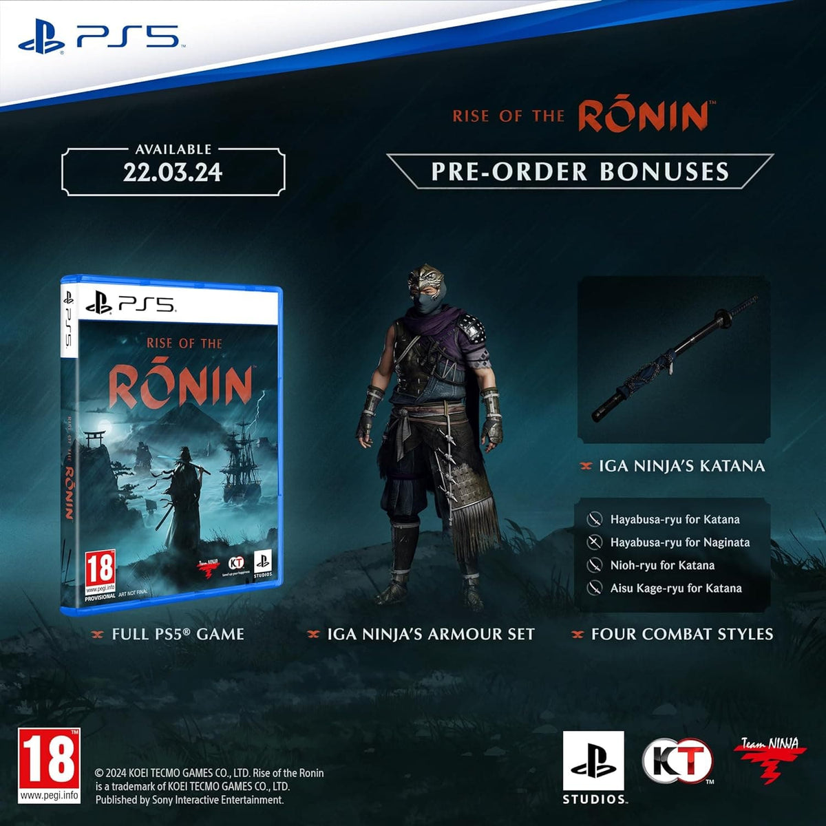 Rise Of The Ronin (PlayStation 5)