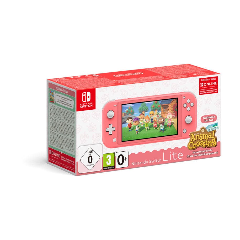 Nintendo Switch Lite Gaming Console - Coral