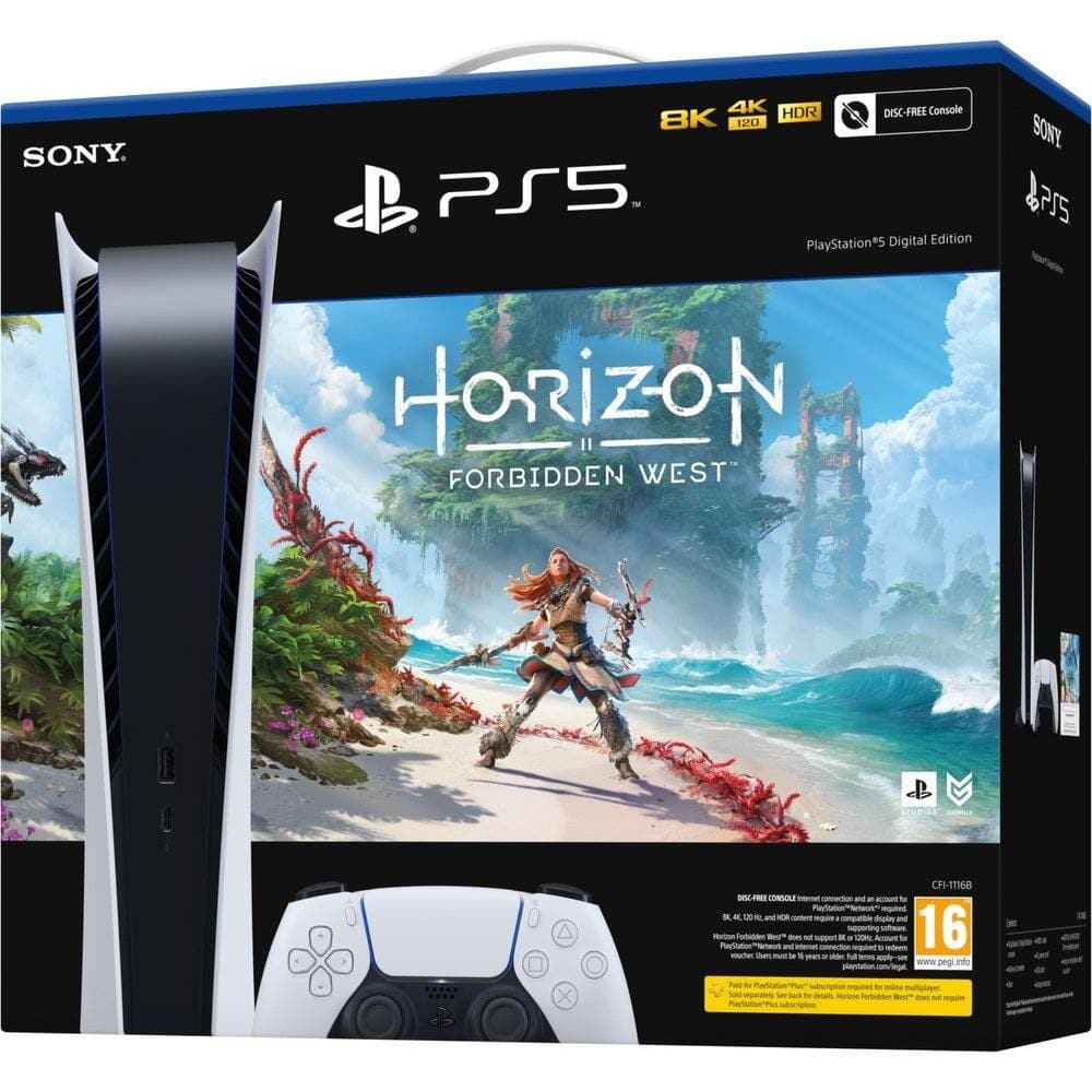 PlayStation 5 Digital Edition - Horizon Forbidden West Bundle (PS5)