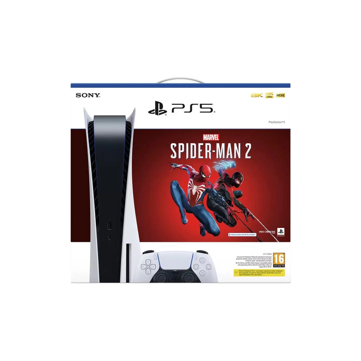PlayStation 5 Console: Marvel's Spider-Man 2 Bundle