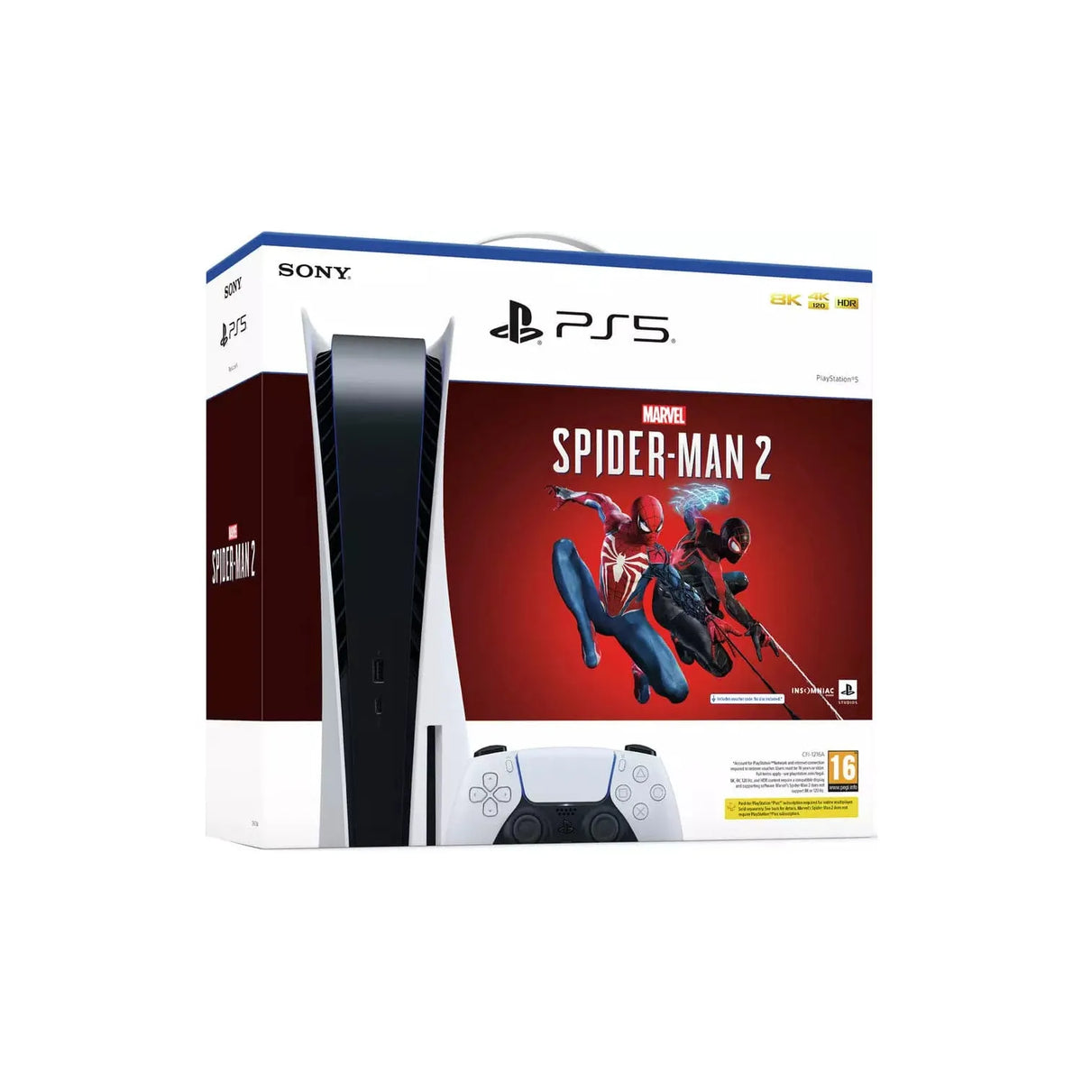 PlayStation 5 Console: Marvel's Spider-Man 2 Bundle