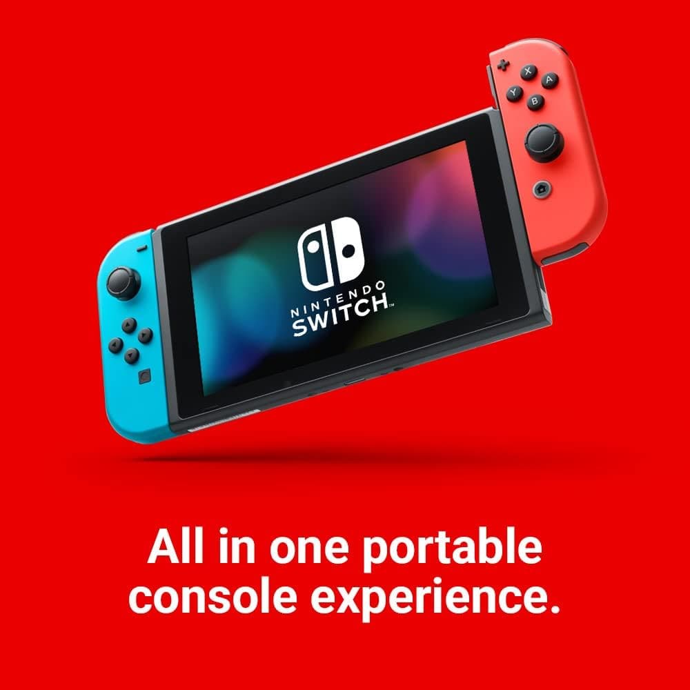 Nintendo Switch Console – Neon Red/Neon Blue