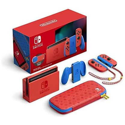 Nintendo Switch Console – 32GB with Mario Red Joy-Con