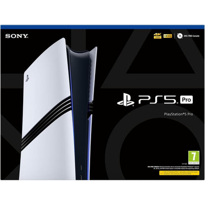 Sony PlayStation 5 Pro Console 2TB SSD – PS5 Pro, 4K 120Hz & 8K Gaming, Ray Tracing, Wi-Fi 7
