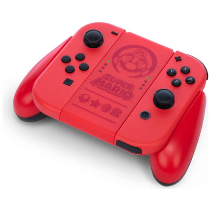 PowerA Joy-Con Comfort Grip for Nintendo Switch, OLED & Lite – Super Mario Red Edition, Officially Licensed
