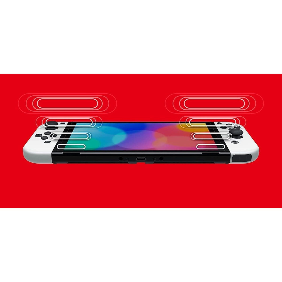 Nintendo Switch Console - 64GB OLED + White Joy Con - White