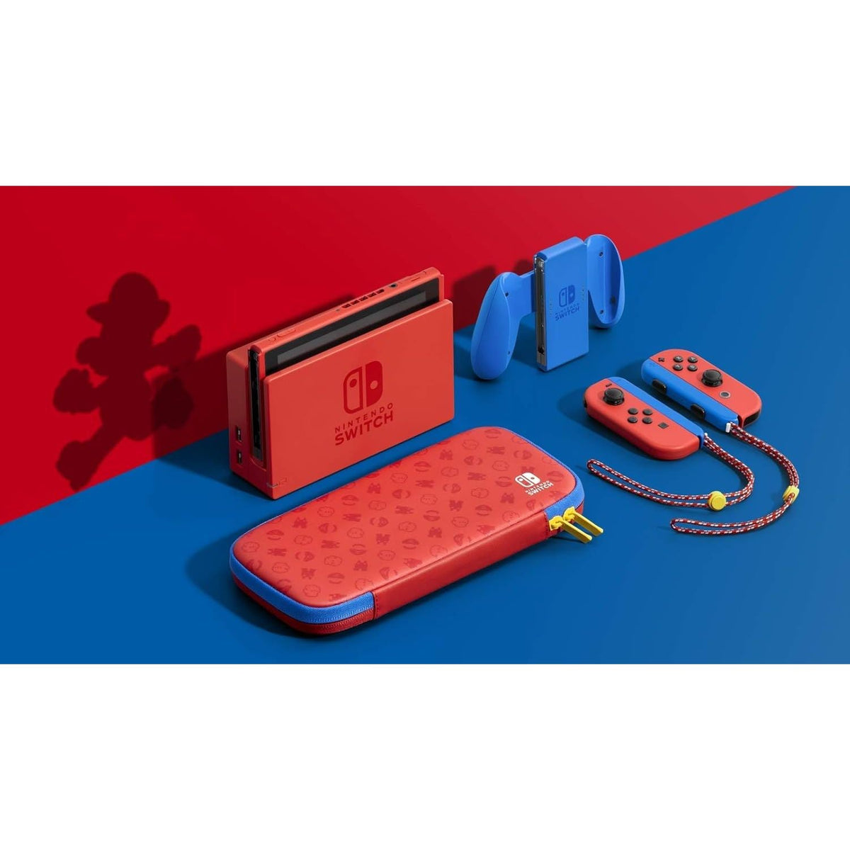 Nintendo Switch Console – 32GB with Mario Red Joy-Con
