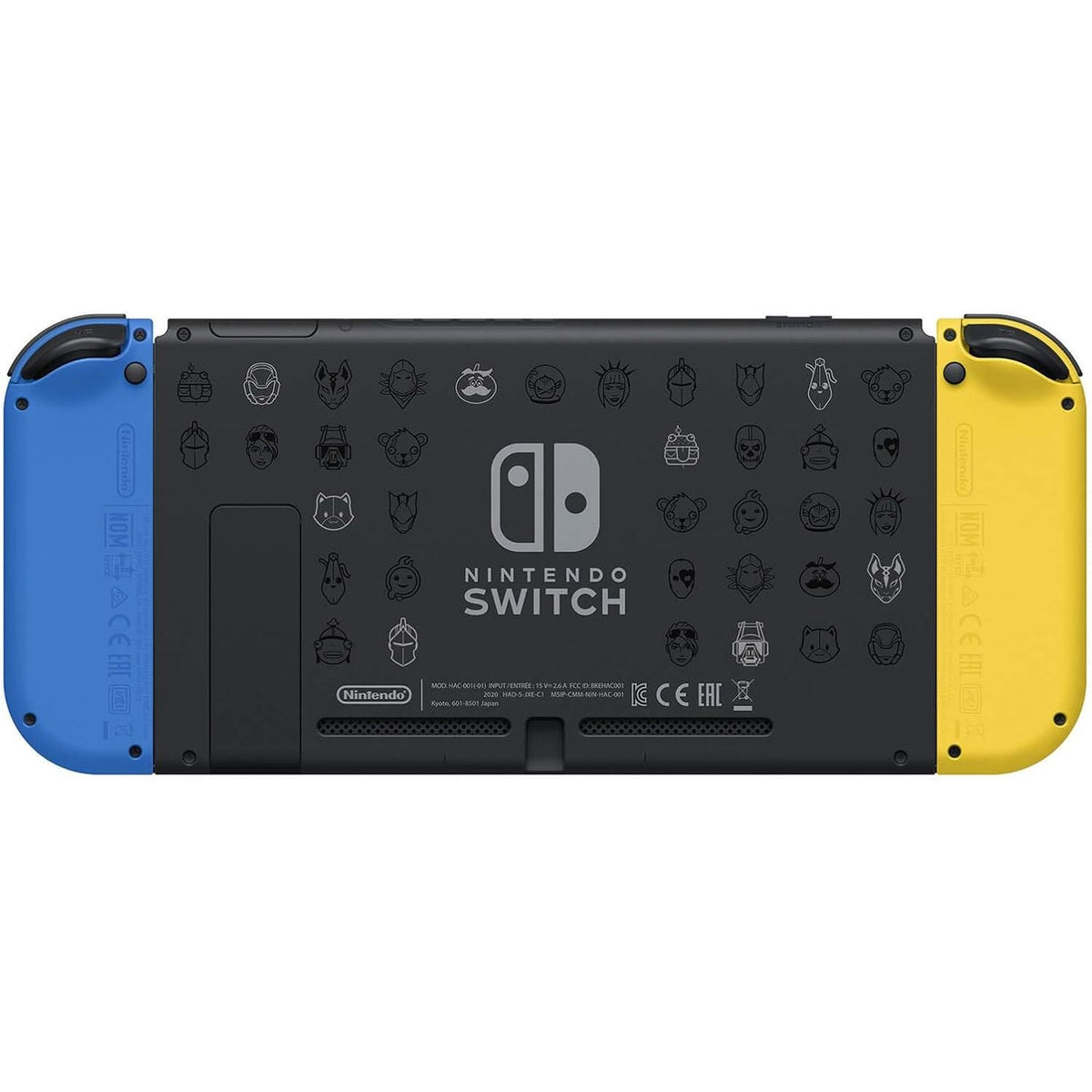 Nintendo Switch Console 32GB – Fortnite Wildcat Bundle Edition with Yellow/Blue Joy-Con