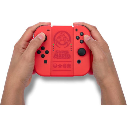 PowerA Joy-Con Comfort Grip for Nintendo Switch, OLED & Lite – Super Mario Red Edition, Officially Licensed