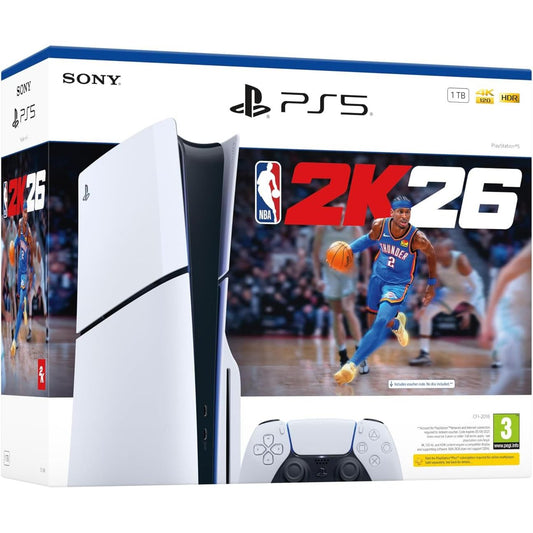 PlayStation 5 Slim Console & NBA 2K26 Bundle