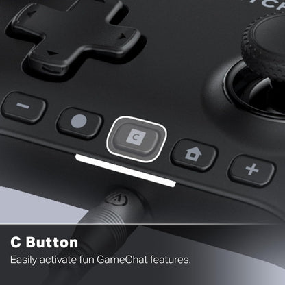 PowerA Advantage Wired Controller for Nintendo Switch 2 - Black, Officially Licensed, Hall Effects, Mappable Buttons, Pro Controller, C Button