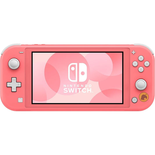 Nintendo Switch Lite Animal Crossing: New Horizons Isabelle Aloha Edition Coral