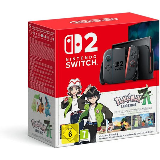 Nintendo Switch 2 Console & Pokémon Legends Z-A Game Bundle