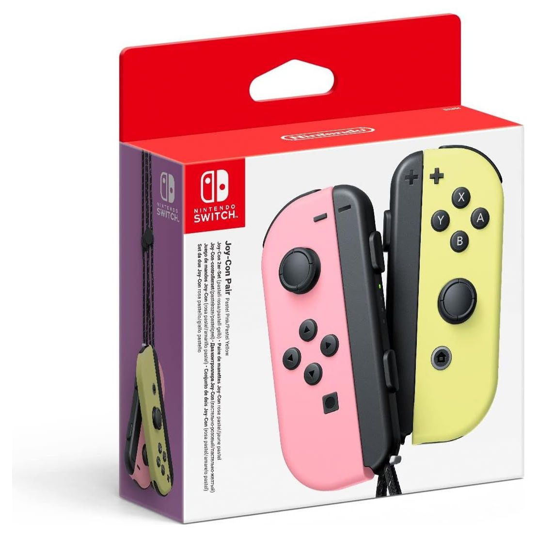 Nintendo Switch Joy-Con Pair – Pastel Pink & Pastel Yellow