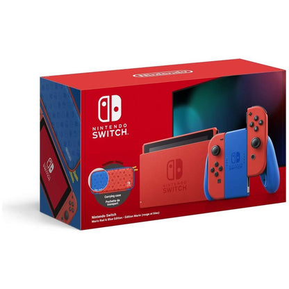 Nintendo Switch Console – 32GB with Mario Red Joy-Con