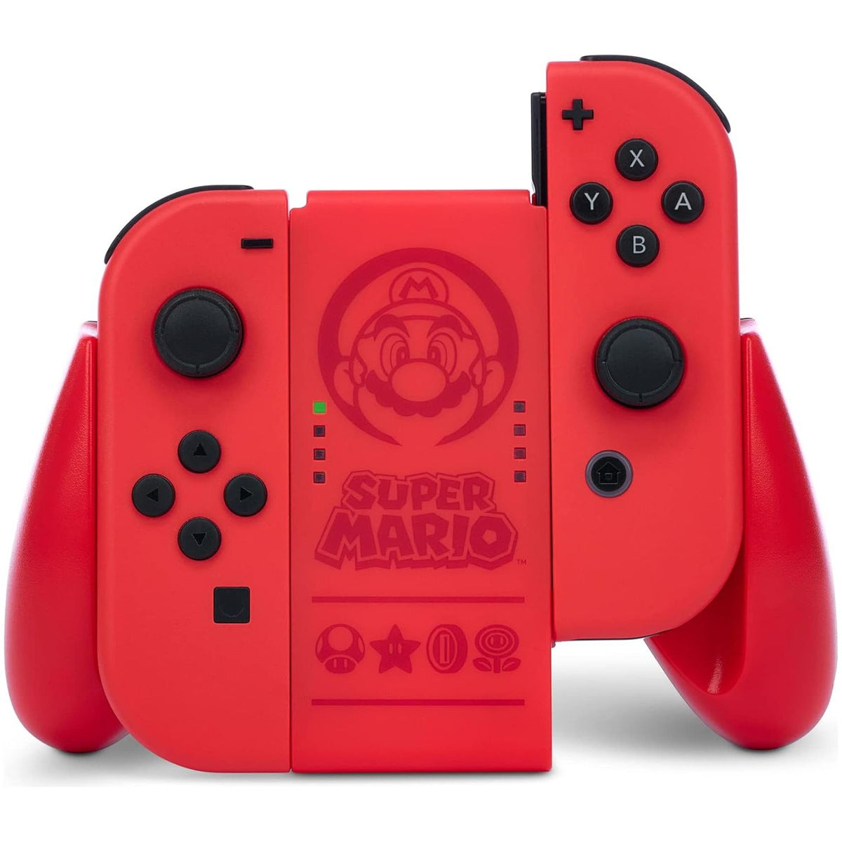 PowerA Joy-Con Comfort Grip for Nintendo Switch, OLED & Lite – Super Mario Red Edition, Officially Licensed