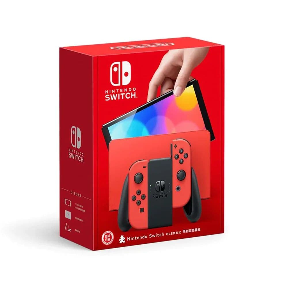 Nintendo Switch (OLED Model) 64GB Mario Red Edition