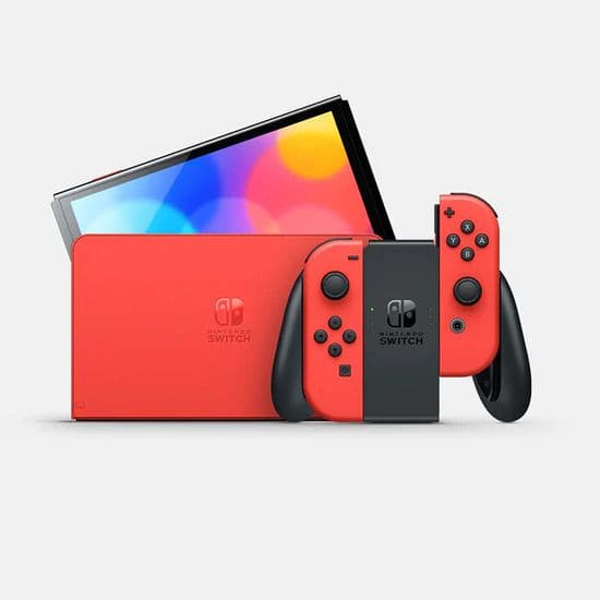 Nintendo Switch (OLED Model) 64GB Mario Red Edition