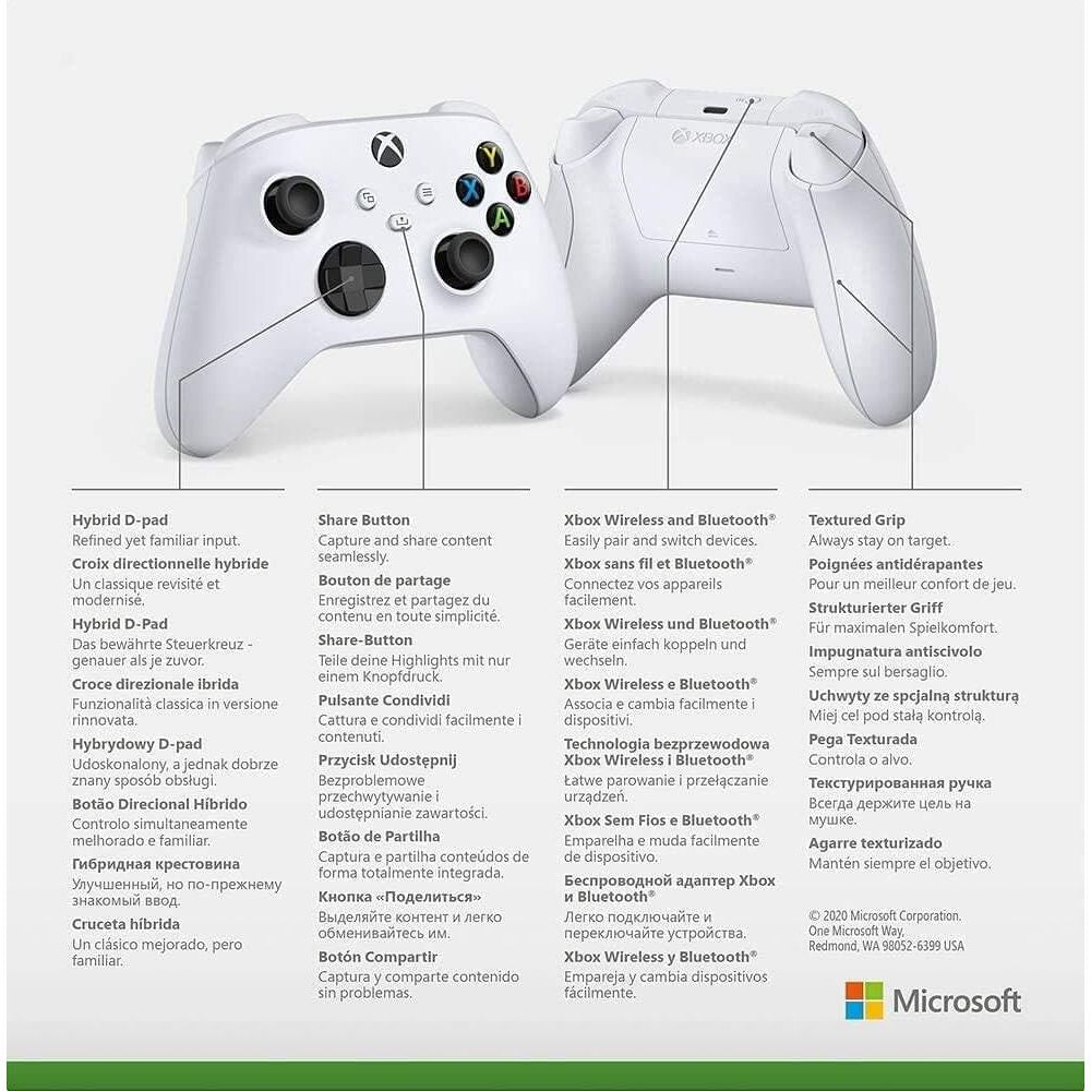 Xbox Wireless Controller - Robot White