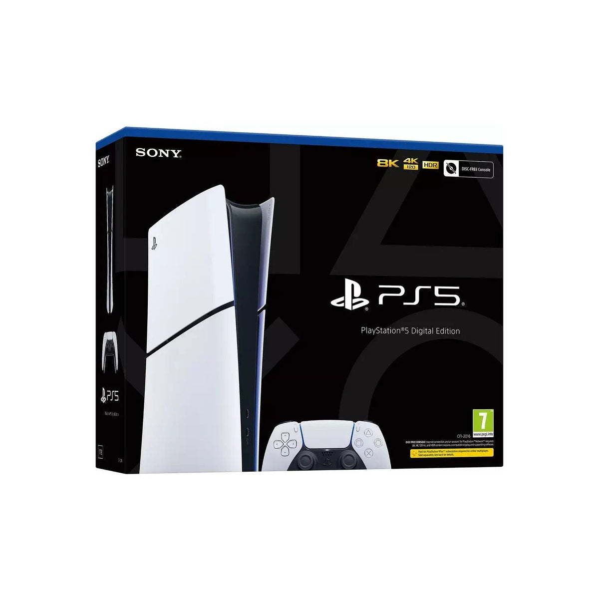 PlayStation 5 Digital Edition 825GB - Slim Console