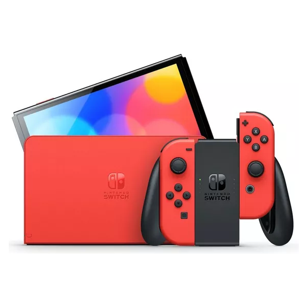 Nintendo Switch OLED Model Console - Mario Red Edition