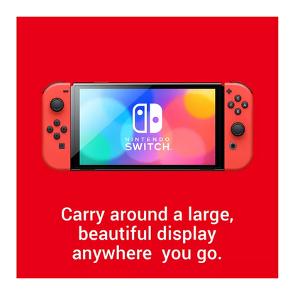 Nintendo Switch OLED Model Console - Mario Red Edition