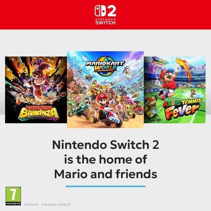 Nintendo Switch 2 Console + Super Mario Bros. Wonder Game Bundle