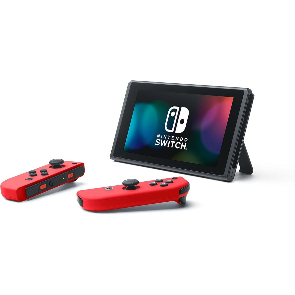 Nintendo Switch Console + Super Mario Odyssey – Red/Rouge Special Edition Bundle