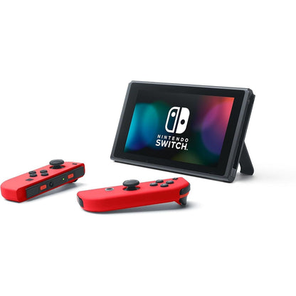 Nintendo Switch Console + Super Mario Odyssey – Red/Rouge Special Edition Bundle