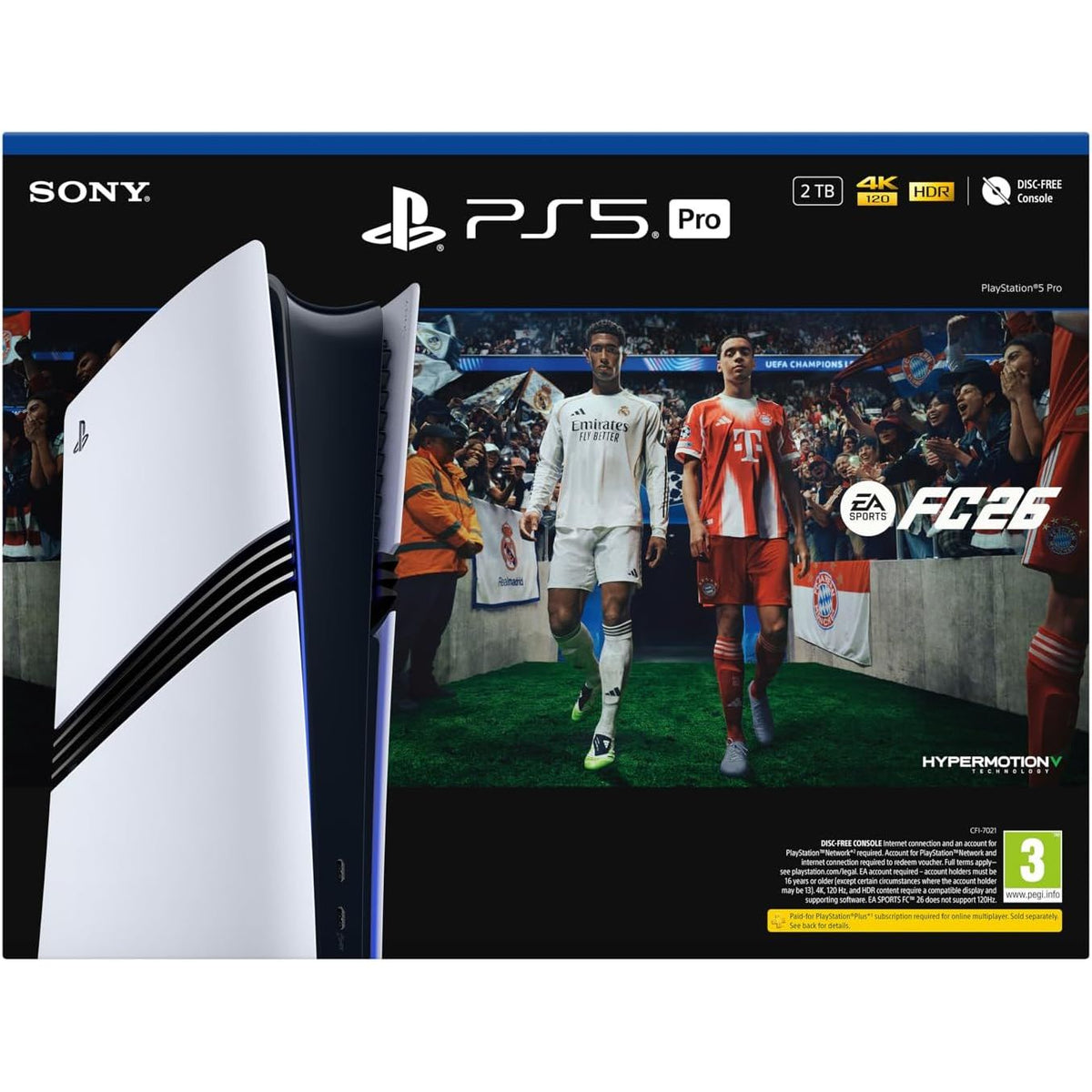 PlayStation 5 Pro Console 2TB with EA SPORTS FC 26