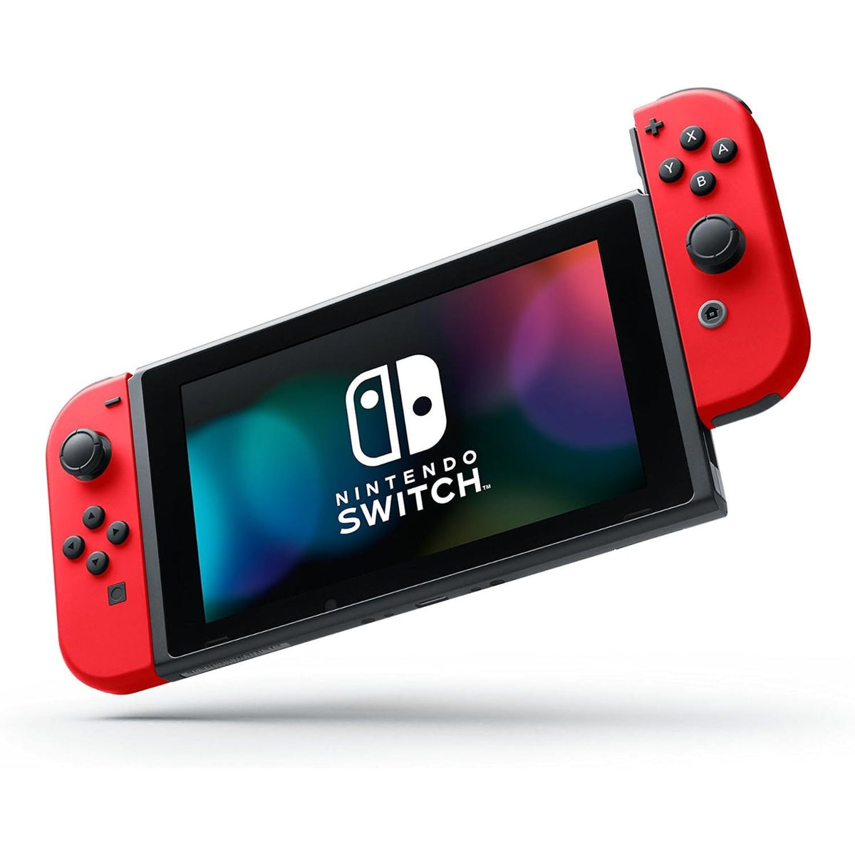 Nintendo Switch Console + Super Mario Odyssey – Red/Rouge Special Edition Bundle