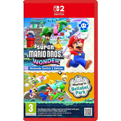 Nintendo Switch 2 Console + Super Mario Bros. Wonder Game Bundle