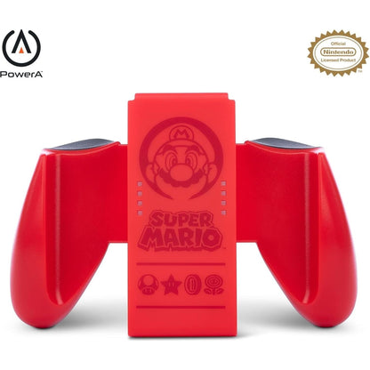 PowerA Joy-Con Comfort Grip for Nintendo Switch, OLED & Lite – Super Mario Red Edition, Officially Licensed