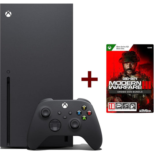 Xbox Series X + Call of Duty: Modern Warfare III - Cross-Gen Bundle for Xbox One and Xbox Series X (Download Code)