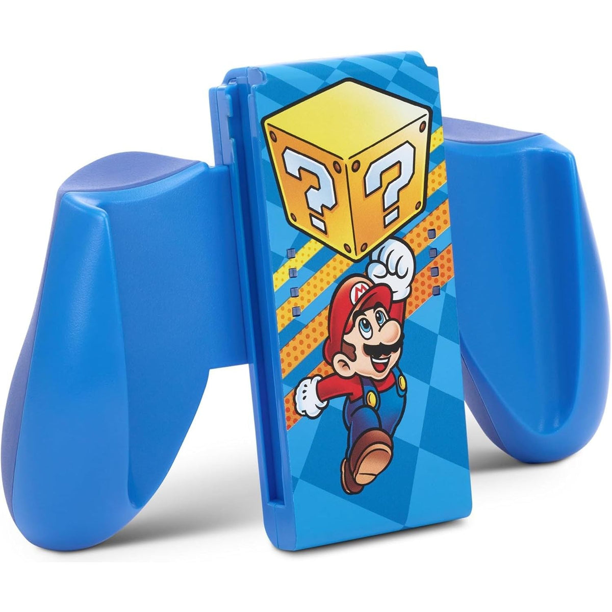 PowerA Joy-Con Comfort Grip for Nintendo Switch, OLED & Lite – Mystery Block Mario Edition, Officially Licensed