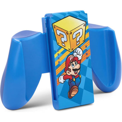 PowerA Joy-Con Comfort Grip for Nintendo Switch, OLED & Lite – Mystery Block Mario Edition, Officially Licensed