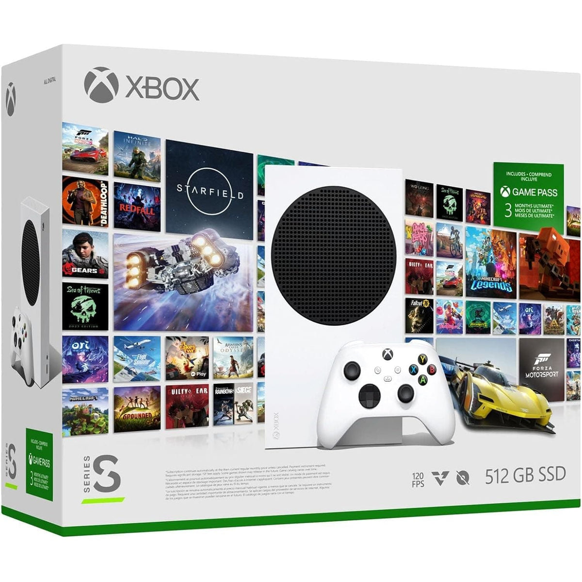 Xbox Series S 512GB Console With 3 Months Game Pass Ultimate