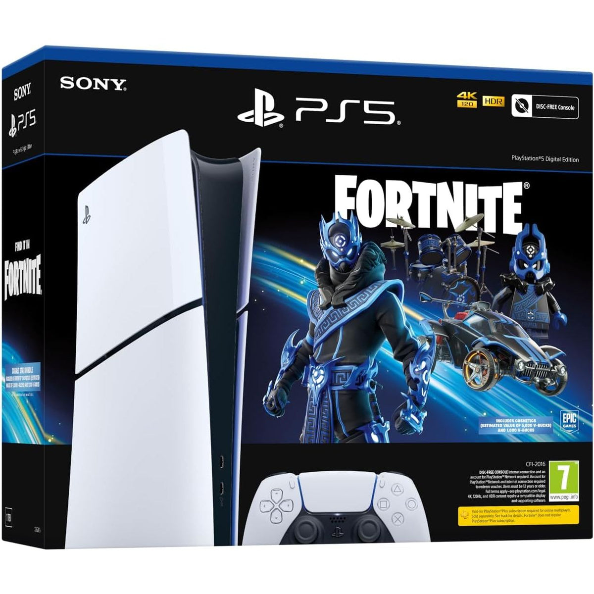 Sony PlayStation 5 Digital Console & Fortnite Bundle