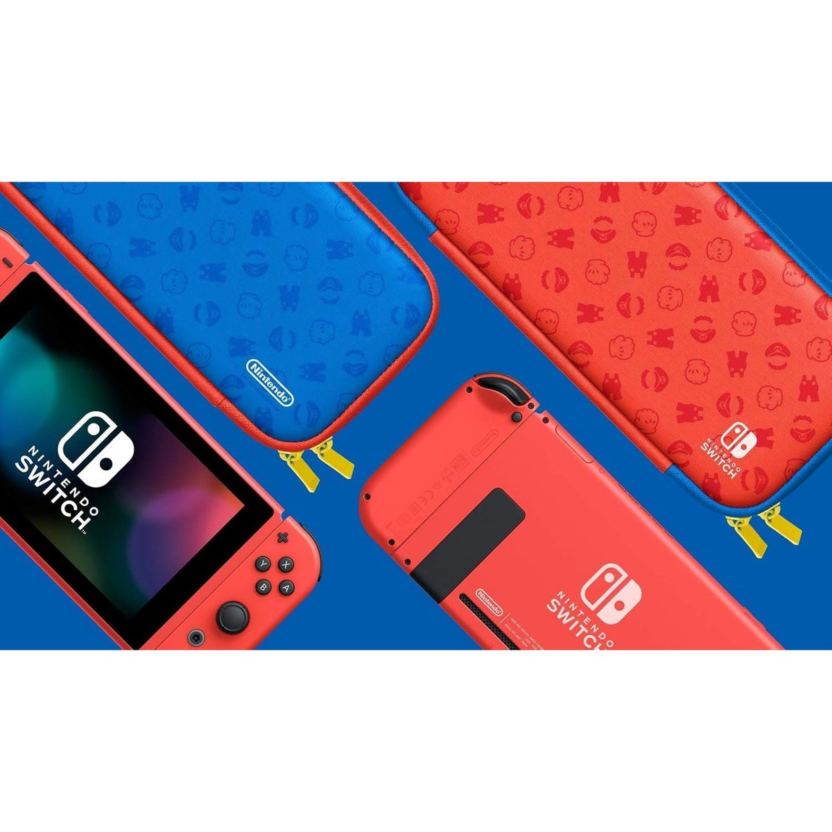 Nintendo Switch Console – 32GB with Mario Red Joy-Con