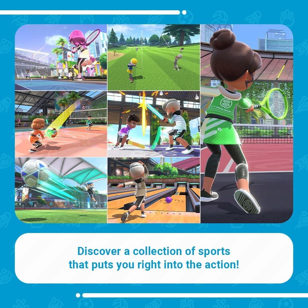 Nintendo Switch Neon Red/Neon Blue Sport Set