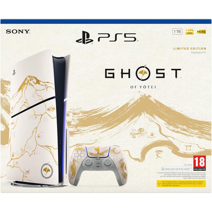 PlayStation 5 Console – Ghost of Yotei Gold Limited Edition Bundle