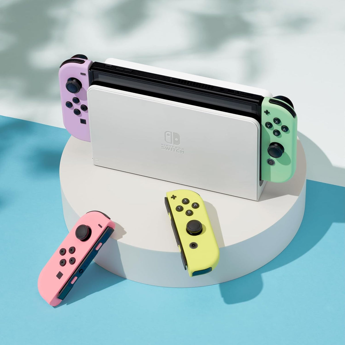 Nintendo Switch Joy-Con Pair – Pastel Pink & Pastel Yellow