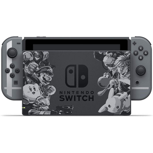 Nintendo Switch Console, 32gb Smash Bros + Smash Grey Joy-Con