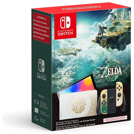 Nintendo Switch OLED – The Legend of Zelda: Tears of the Kingdom Edition (No Game Included)