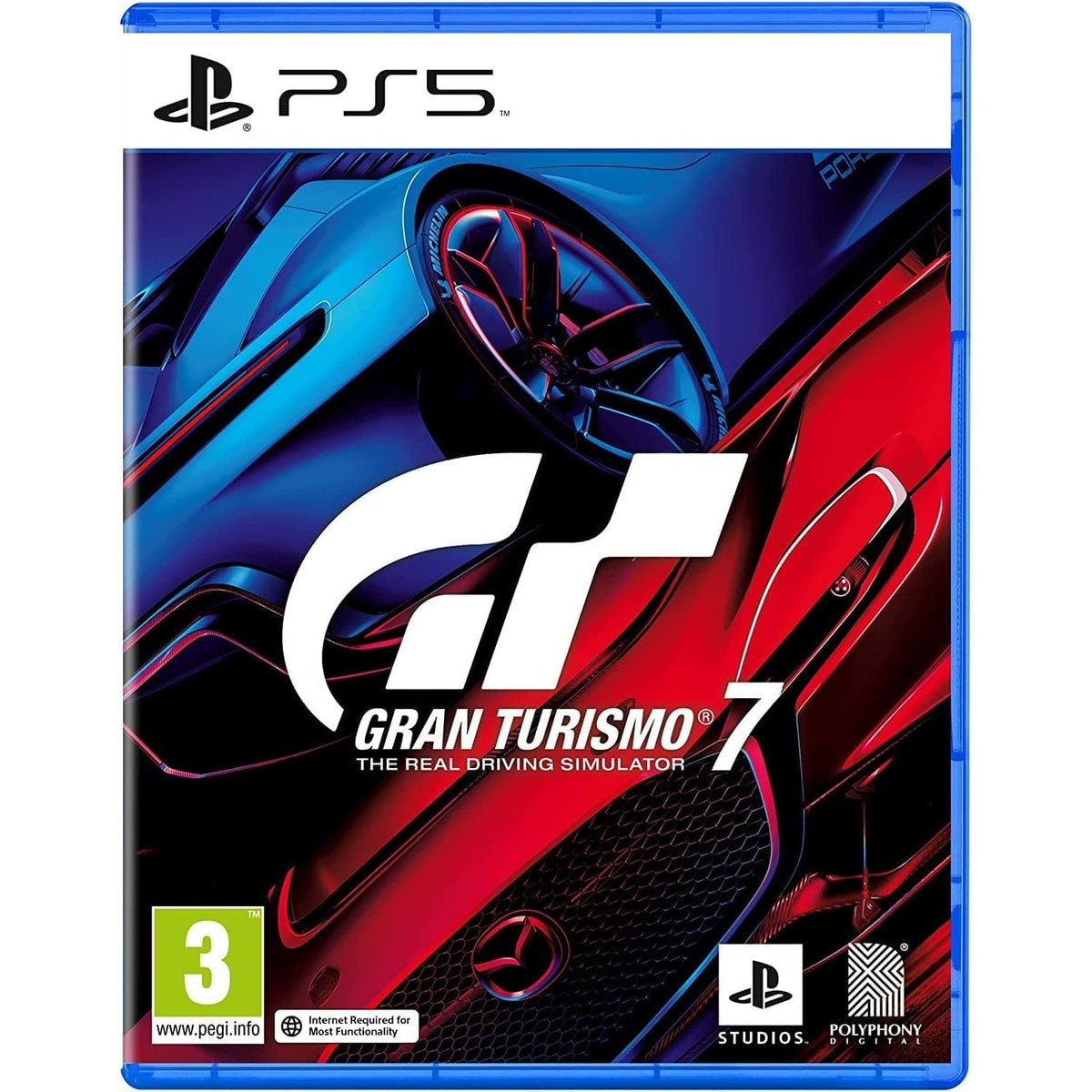 PlayStation 5 Console Disc Edition + Gran Turismo 7 for PS5 game (Bundle)