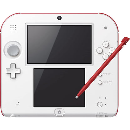 Nintendo Handheld Console 2DS - White and Red