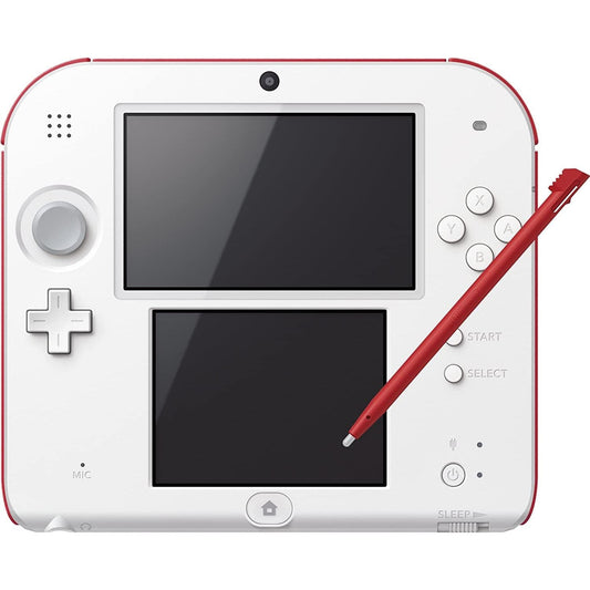 Nintendo Handheld Console 2DS - White and Red