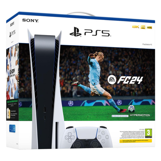 PlayStation 5 Disc Console & EA SPORTS FC 24 Bundle