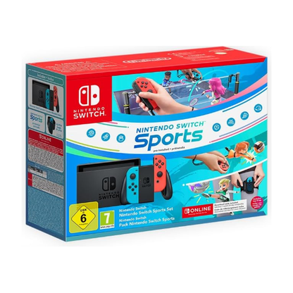 Nintendo Switch Neon Red/Neon Blue Sport Set
