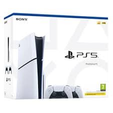 PlayStation 5 Slim Console Bundle with Two DualSense Wireless Controllers